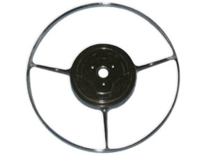 Chrome Horn Ring. Porsche 356 B / 356 C - 64434708505 - 644 347 085 05R
